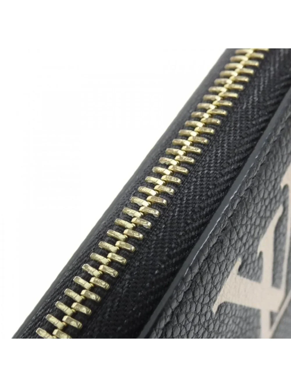 Louis Vuitton Bicolor Monogram Empreinte Portefeuille Clemence Wallet